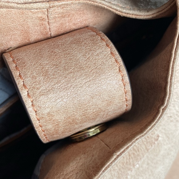 Aimee Kestenberg Distressed Leather Hobo Shoulder Bag - Picture 6 of 11